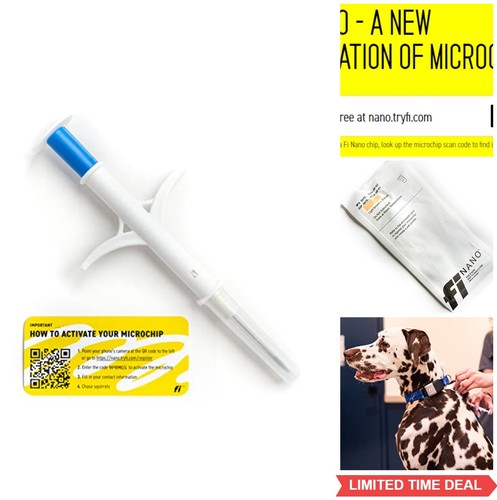 Dog microchip 4mm iso - 1.4mm,