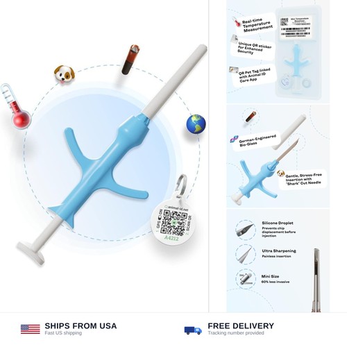 Temperature microchip kit - kit, dogs