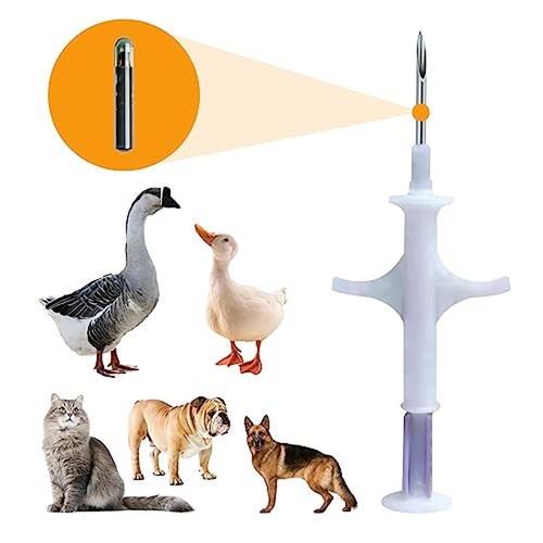 Dog microchip implant kits - dog, 20